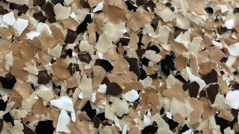 Carlsbad epoxy flake blend, 1/4 inch chip