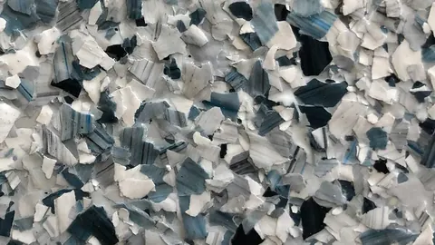 Folsom epoxy flake blend, 1/4 inch chip