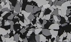 Glacier epoxy flake blend