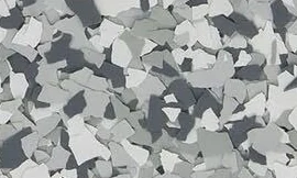 Gravel epoxy flake blend
