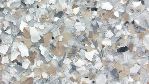 Obispo epoxy flake blend, 1/4 inch chip