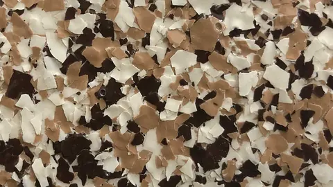 Saguaro epoxy flake blend, 1/4 inch chip